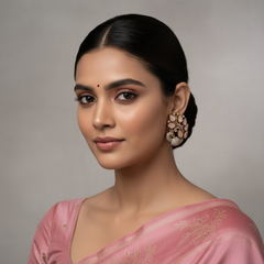 Peacock Earrings In Victorian - VE00230