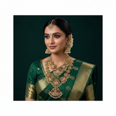 Antique Lakshmi and Elepant Bridal Combo - BC0014
