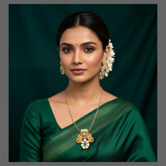 Invisible Chain with Beautiful Pendent in Diamond - DN0031