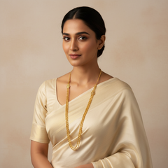 2 Layer Side Pendant Chain - NH00461