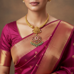 Jadau Gold Replica Kante Set - KN0072