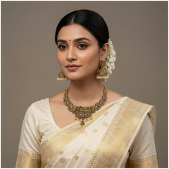 Anantha Padmanabha swamy Victorian Polish neckpeice - NN0042