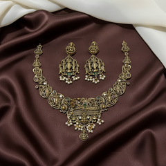 Anantha Padmanabha swamy Victorian Polish neckpeice - NN0042