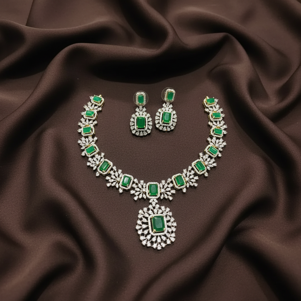 Emerald Daimond Set - DN0017