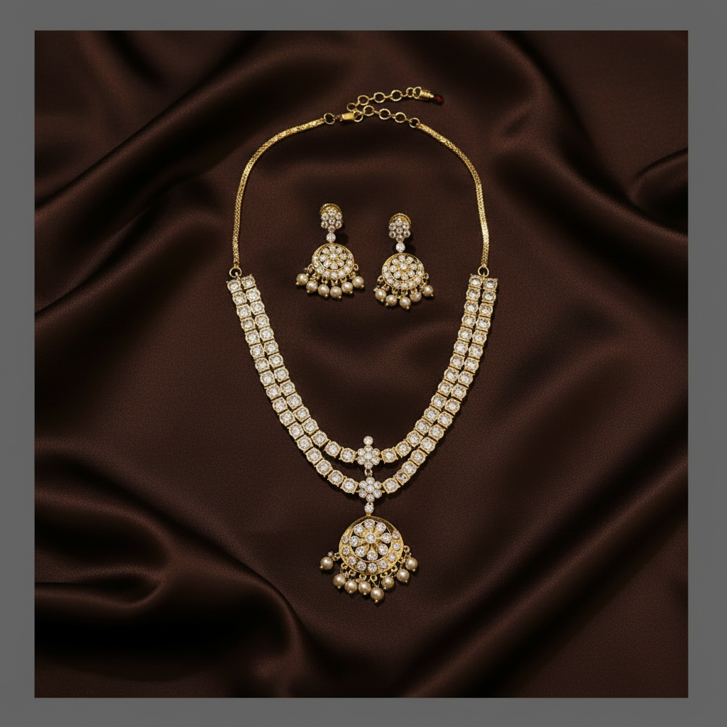 Vintage Double Layer Necklace - NN00265