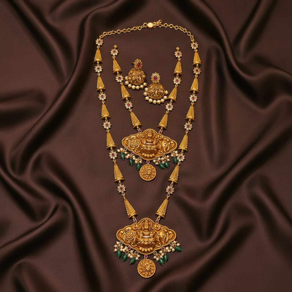 Beautiful Lakshmi Bridal Set - BR0048