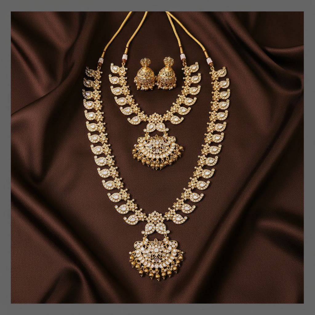 Beautiful Mango Bridal set - BR0019