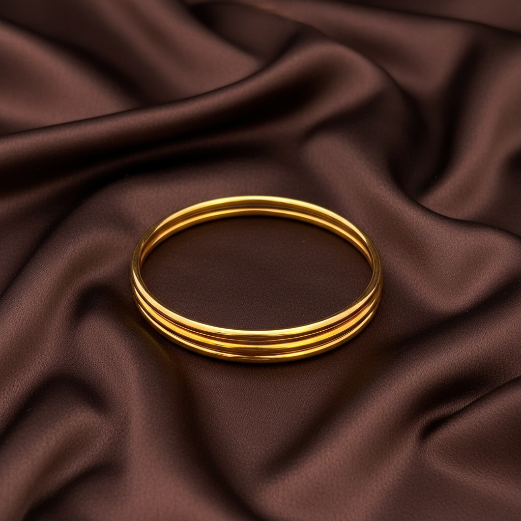 Beautiful Antique Gold Bangles - BG00484