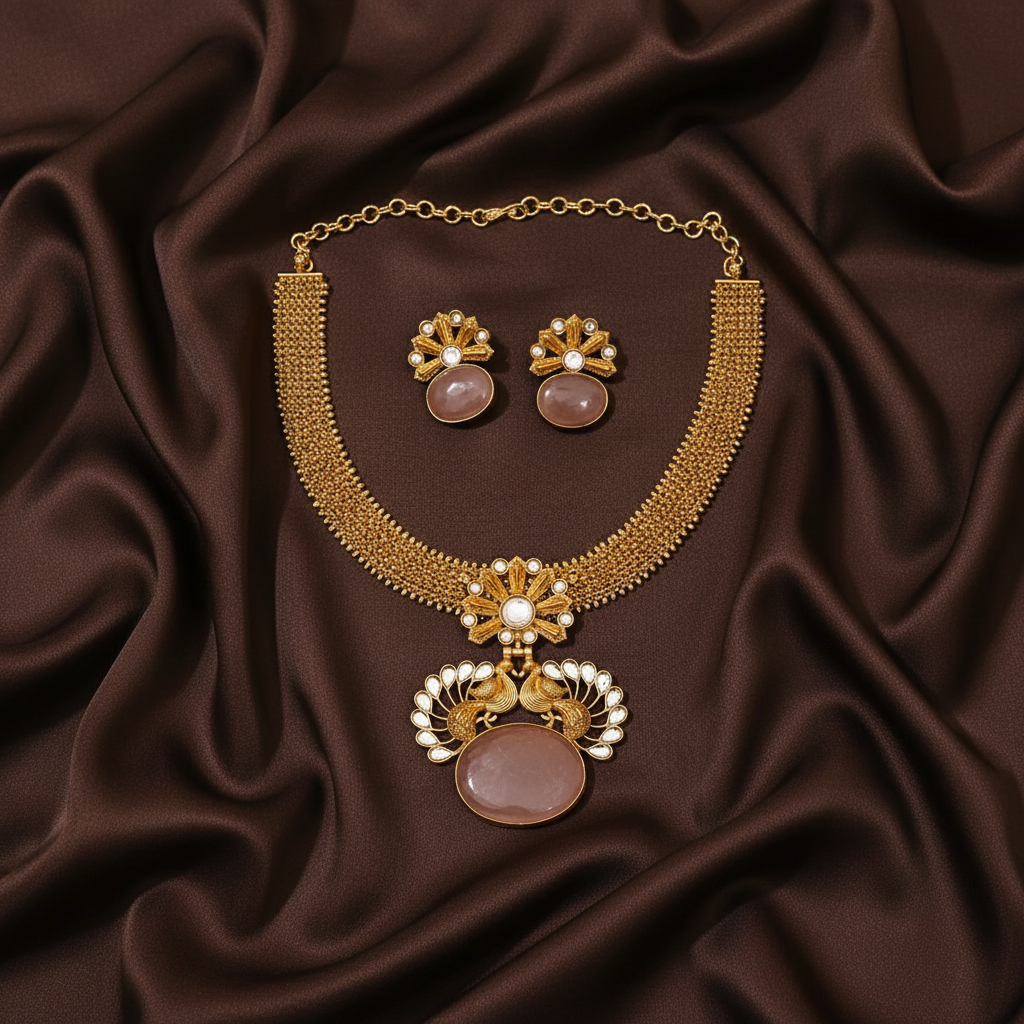 Antique Nakshi Necklace - NN00605