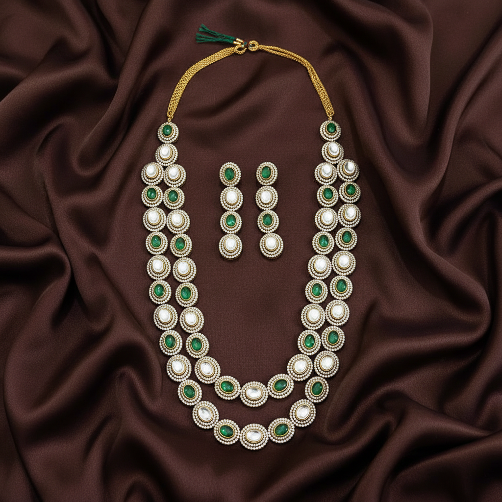 Double Layer Mozonite stone Victorian Haram - VH0053
