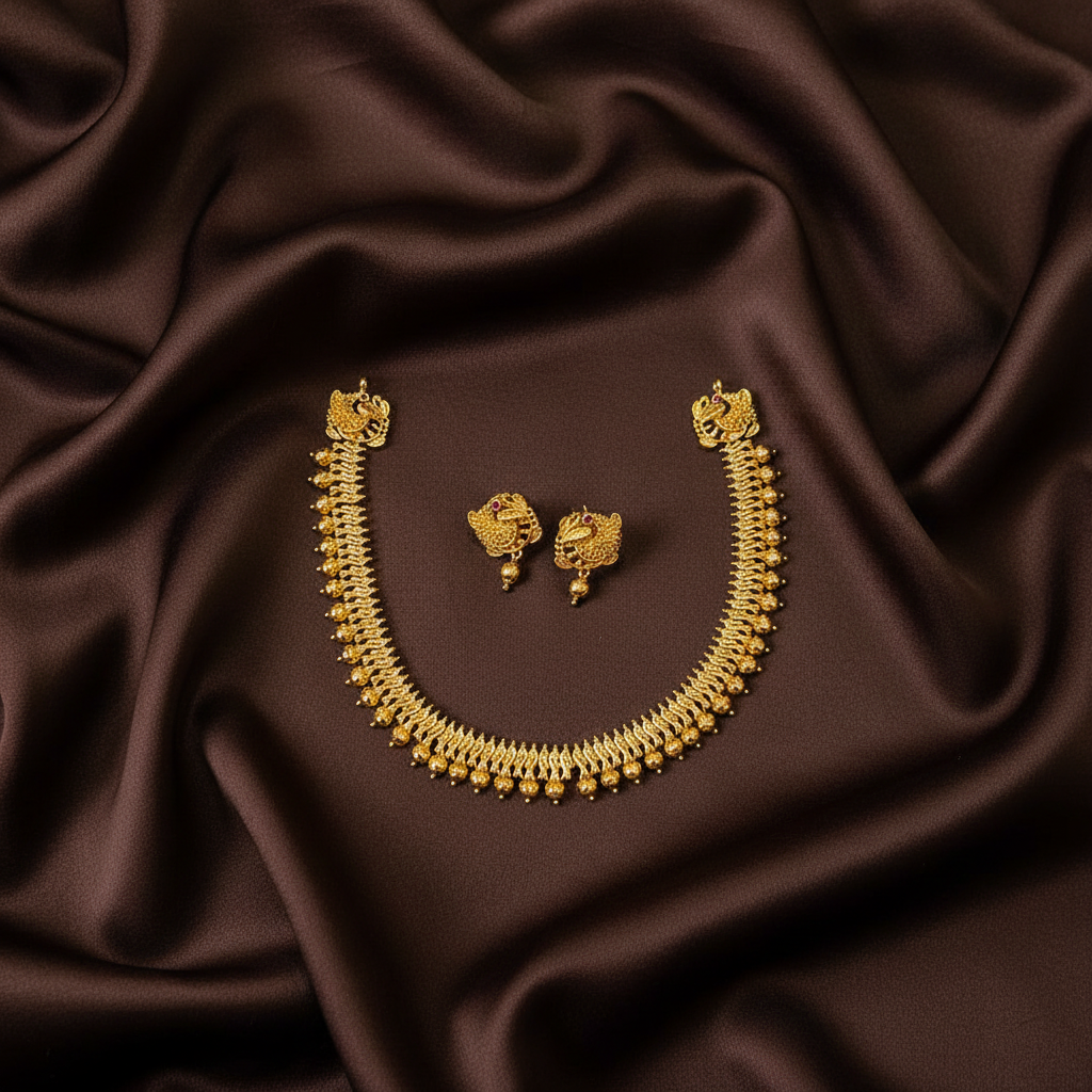 Antique beautiful Nakshi Necklace - NN00254