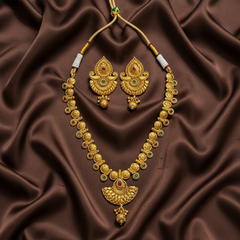 Antique Necklace In Naskhi - NN00775