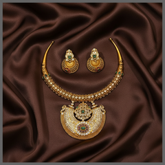 Antic Kante with Rich Pendant in Nakshi - NN00634