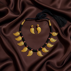 Beautiful Nakshi Finish Black Dori - BD00166