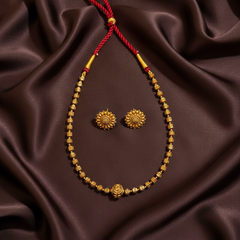 Nakshi Balls Dori Chain With Stud - NN00919