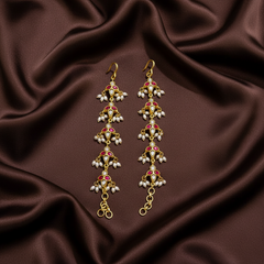 Flower Ruby and Rice pearl Matilu - MT0020