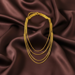 Beautiful Long Chain In Nakshi Haram - NH00227