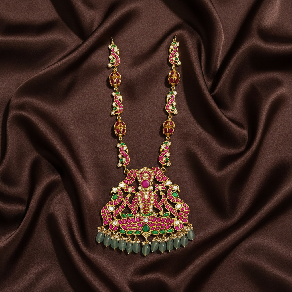 Jadau Lakshmi Neckpeice - KH00360