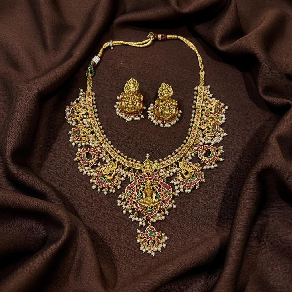 Nakshi Lakshmi Guttipusalu With Jhumki - NN00946