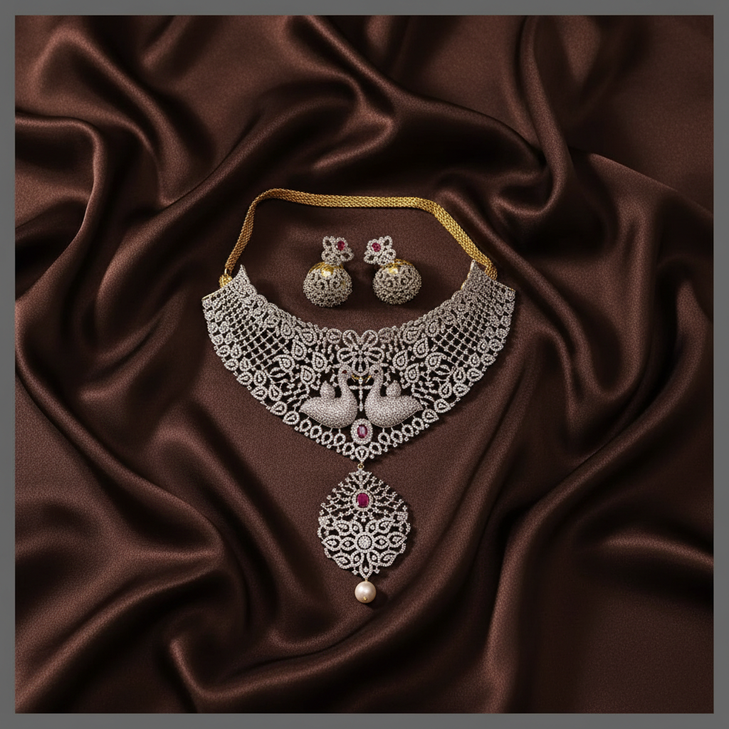 Beautiful Diamond Necklace - DN0049