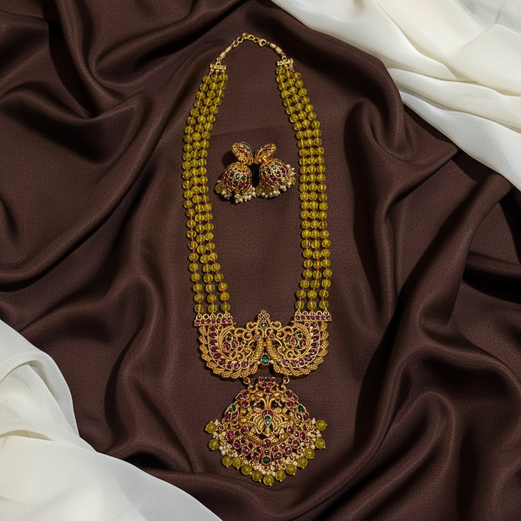 Rani Haram With Beads - PB00608