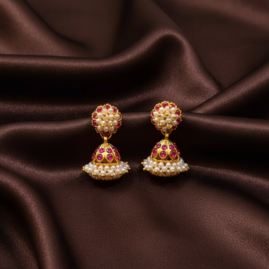 Belli Moda Pearl Jhumki - NE00655