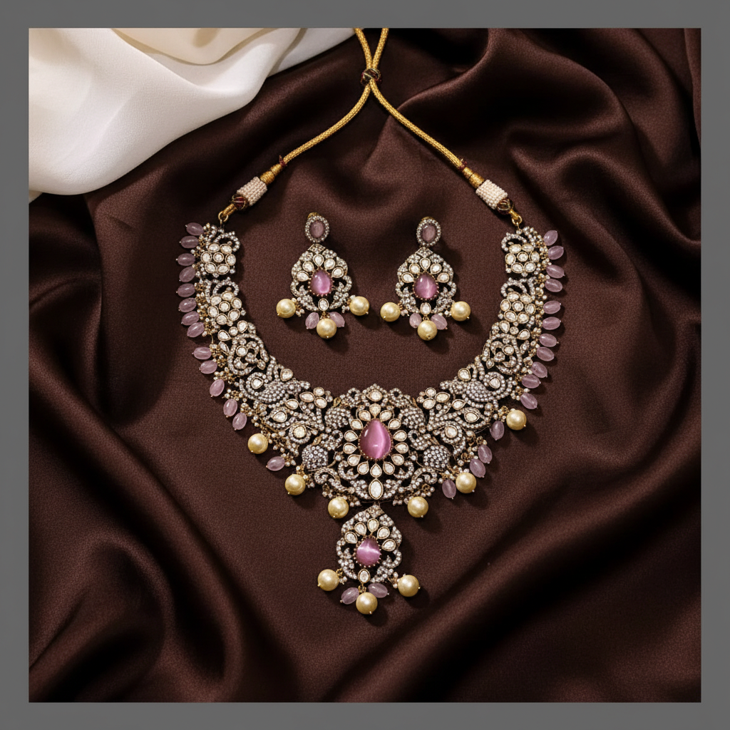 Beautiful Rich Victorian Necklace - VN00149