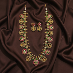 Beautiful Jadau Kundan Bottu Haram - KH00268