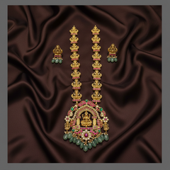 Beautiful Lakshmi Kundan Haram - KH00253