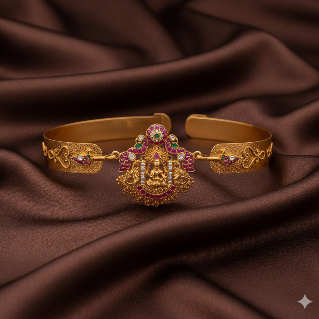 Jadau Nakshi Lakshmi Waist belt - WB0026