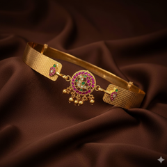 Lakshmi Pota Stone Waist Belt - WB0036