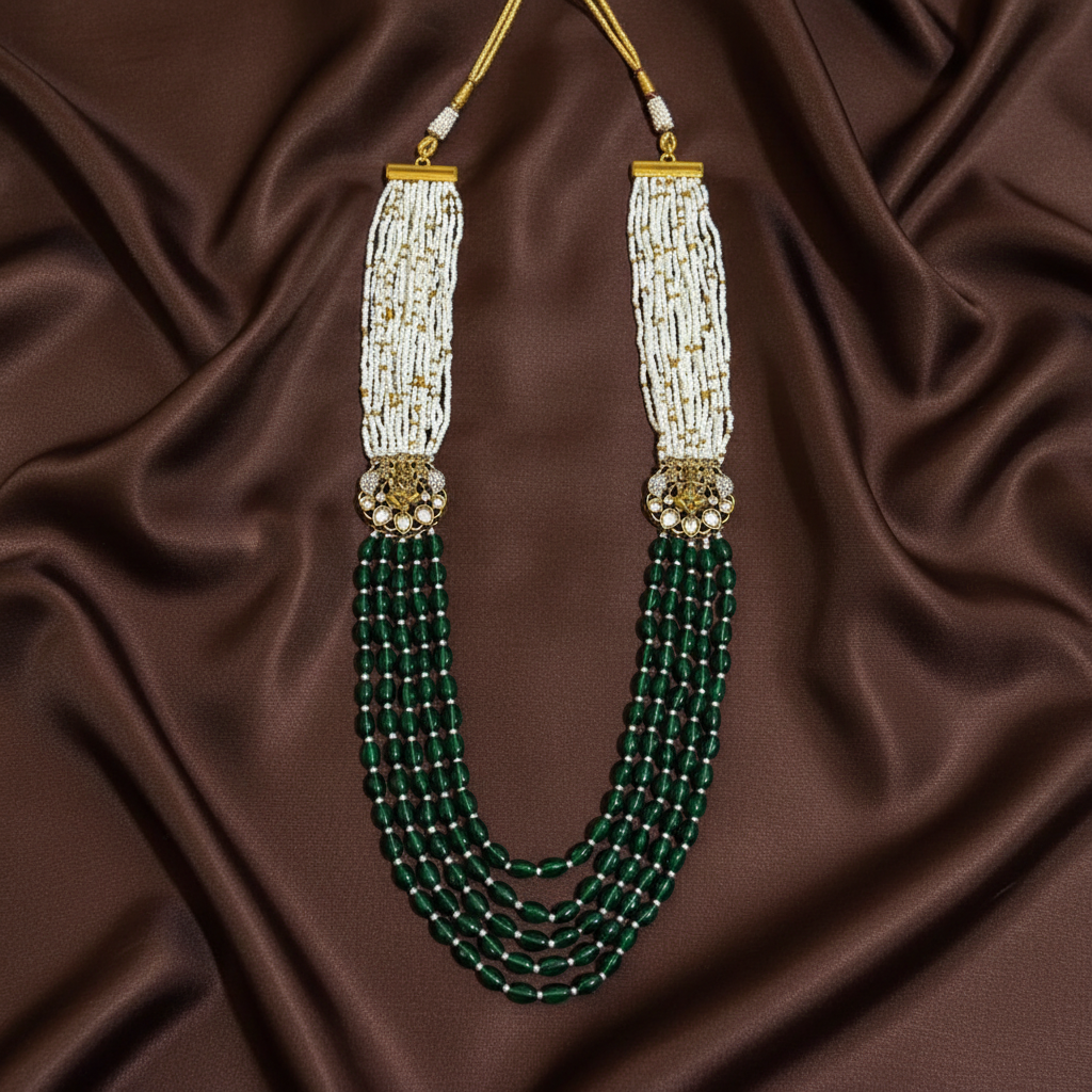 Layer Pearl And Beads Haram - PB00596