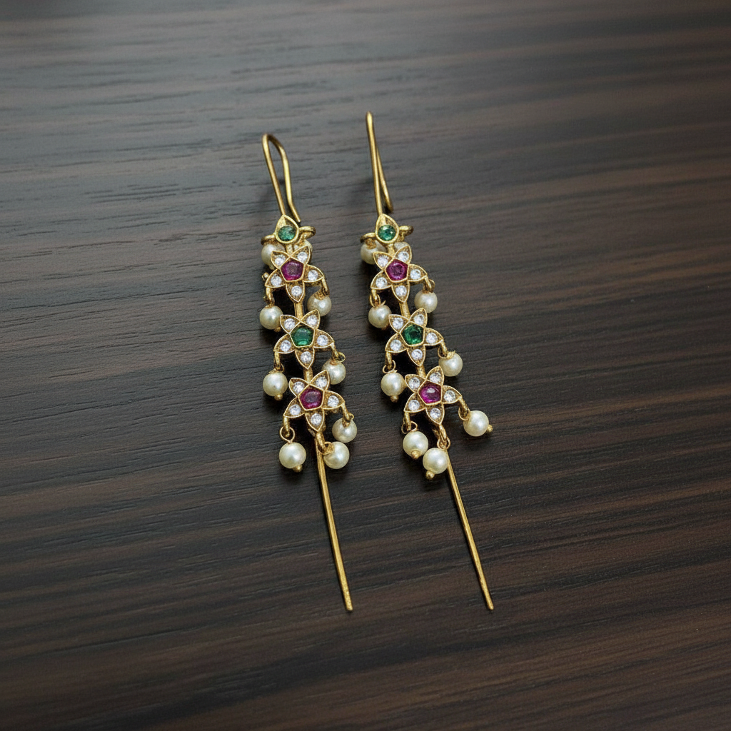Kempu Multi Color Bugadi - BU00166