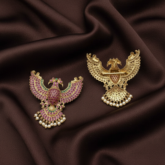 Kempu Gandaberunda Pendant - NP00106