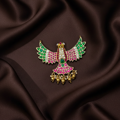 Elegant Gandaberunda designer Jadau Pendant - KP00210
