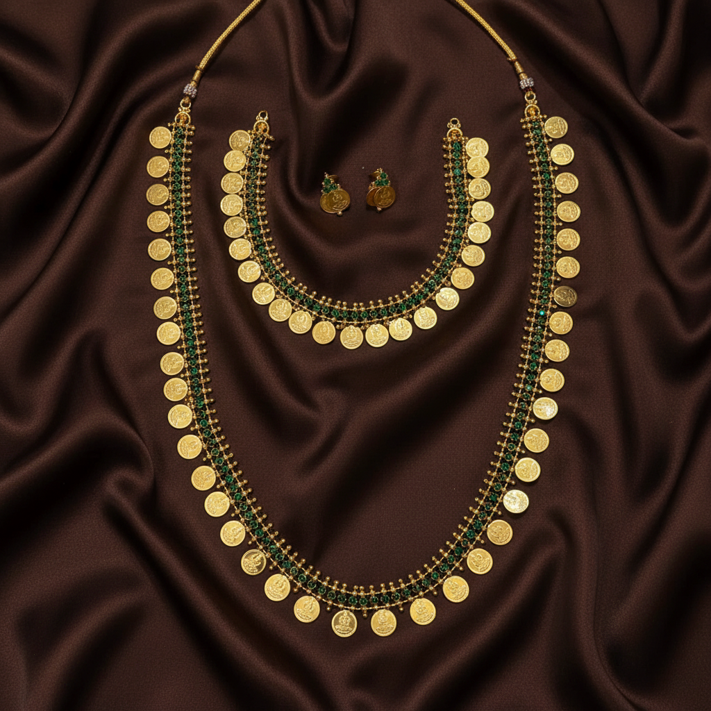 Lakshmi Kasu Gold Finish - BR0069