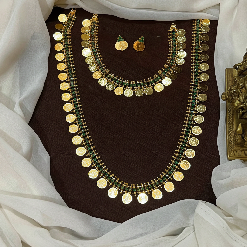 Lakshmi Kasu Gold Finish - BR0069