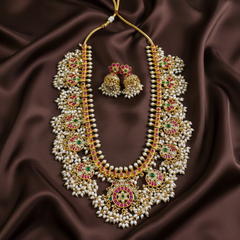Jadau Kundan Guttipusalu Long Haram - KH0010