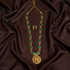 Emerald Color Long Haram - NH00152
