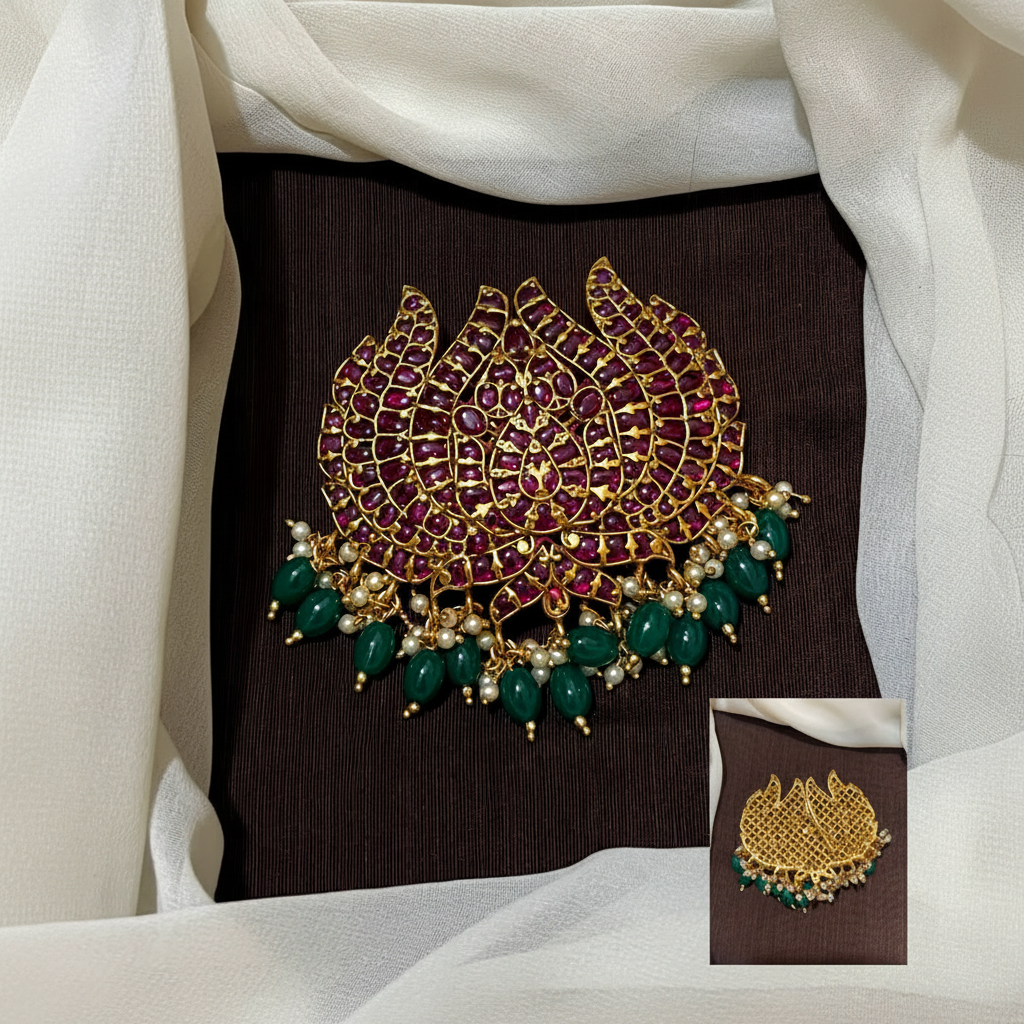 Kempu Stone Lotus Jada Billa - HA0027
