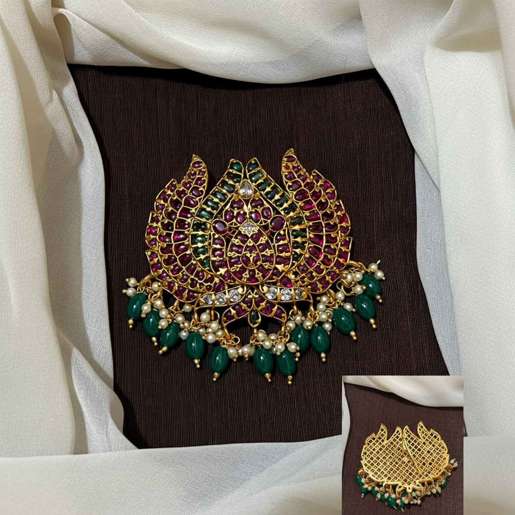 Kempu Stone Lotus Jada Billa - HA0027