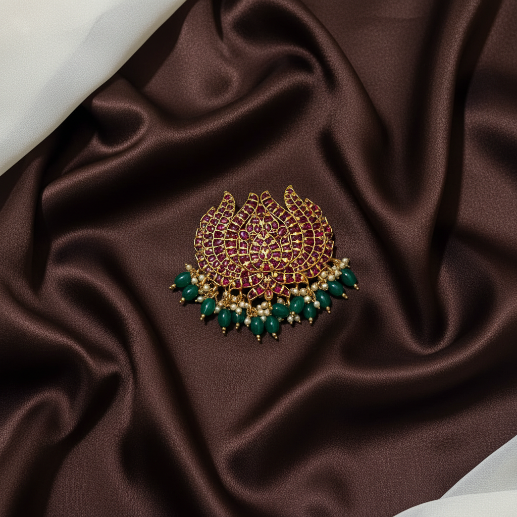 Kempu Stone Lotus Jada Billa - HA0027