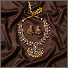 Beautiful Mango Necklace in Nakshi - NN00238
