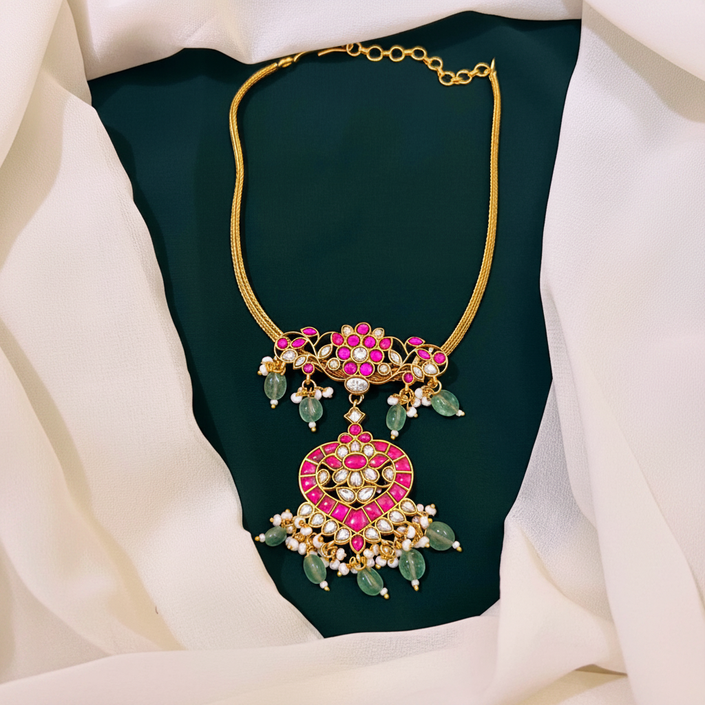 Jadau Kundan Cute set - KN0095