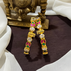 Mango Jadau Mozonite Openable Bangle - BG00669