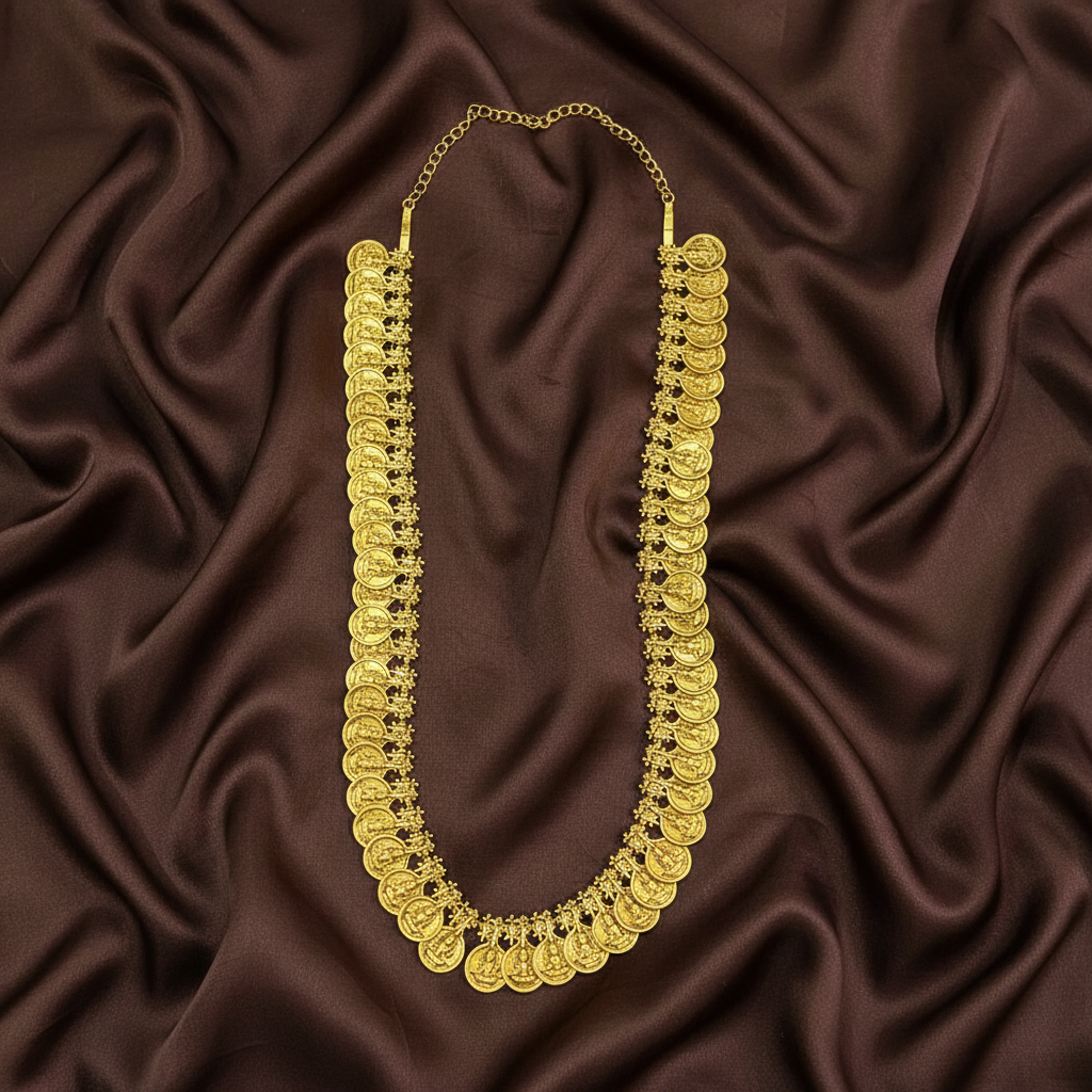 Nakshi Lakshmi Kaasu Long Haram - NH00450