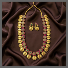 Bottu Kaasu Haram With Earrings - Kh00355