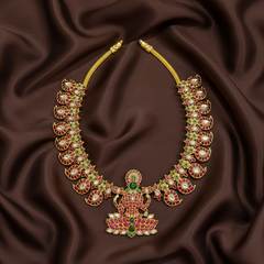 Grand Lakshmi Jadau Mango Set - KH00410