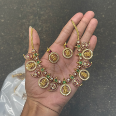 Nakshi Lakshmi Bottu Necklace - NN00851