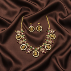 Nakshi Lakshmi Bottu Necklace - NN00851